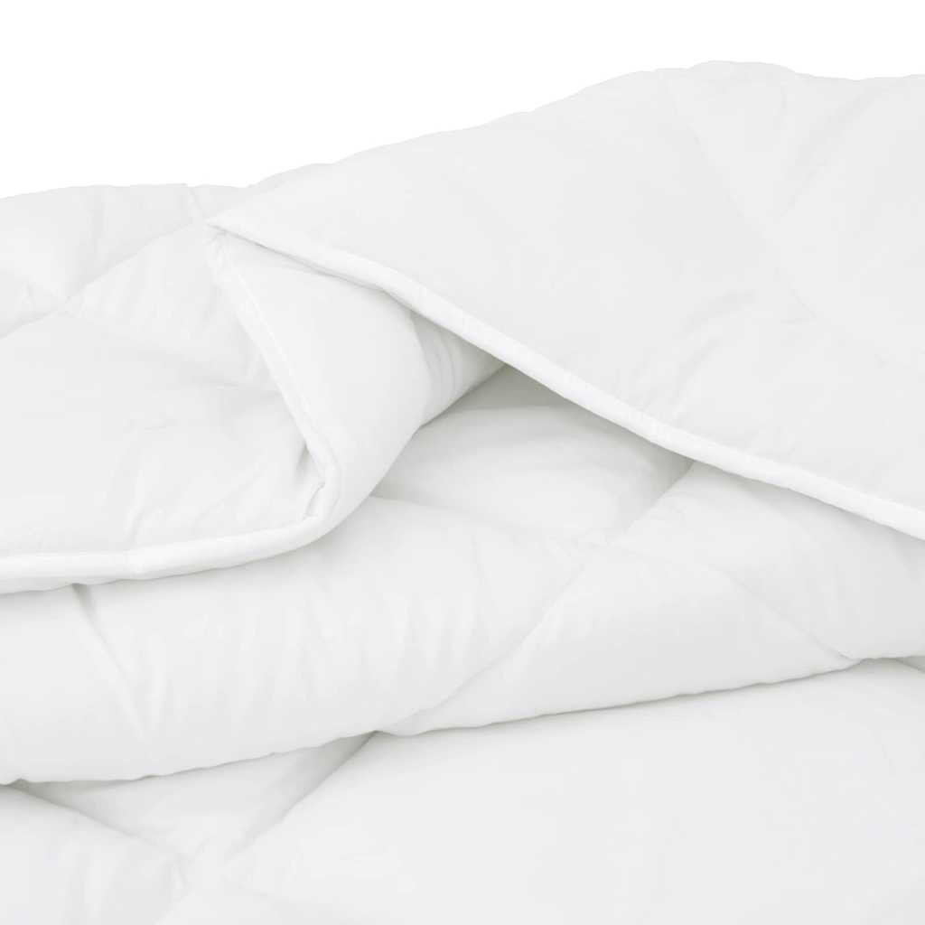 Decke mit Kissen mit Kissen 2 pcs Weiß Mikrofaser